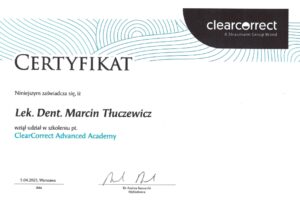 certyfikat celarcorrect marcin tluczewicz